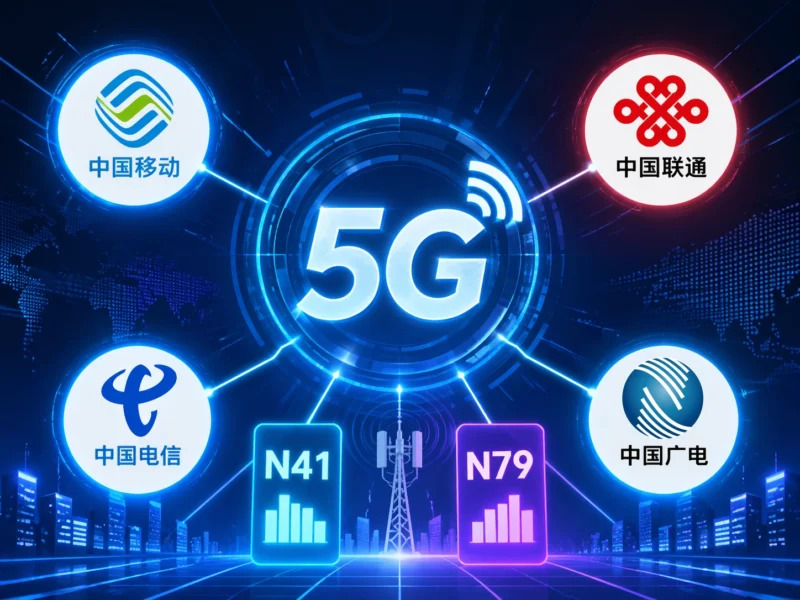 中国四大运营商5G频段情况-小辰云小栈