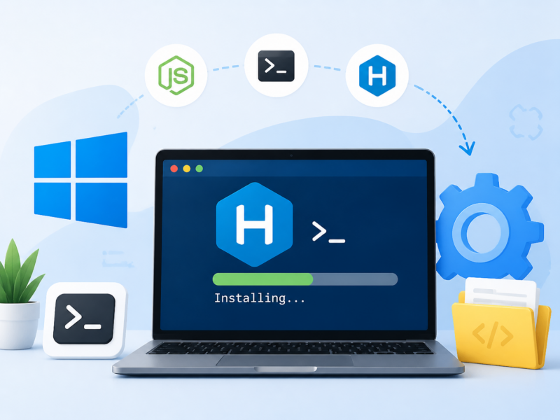 Windows 下从零开始安装 Hexo 教程-小辰云小栈